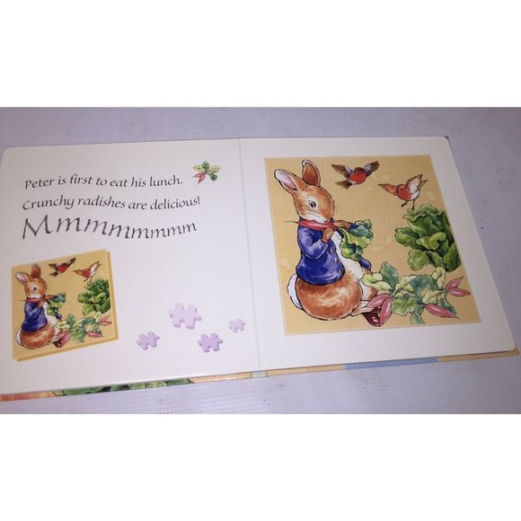 The Peter Rabbit Jigsaw Puzzle Book by Potter, Beatrix - Picture 7 of 13